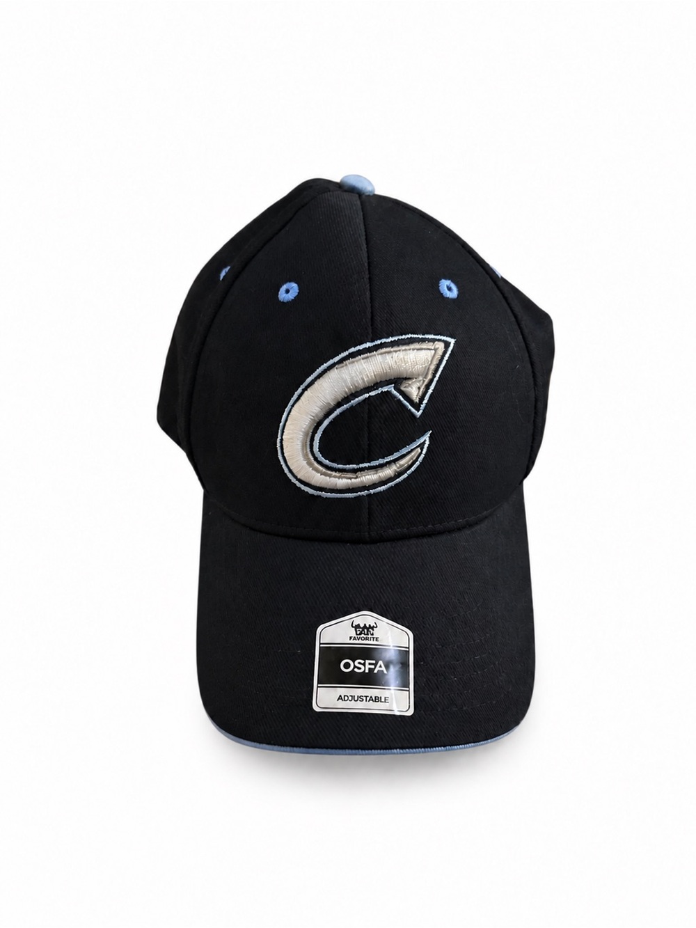 Chicago Cubs Fan Favorite Black Blue Adjustable Hat OSFA NWT MLB